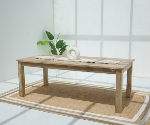 Palette Wooden Dining Table –  Multiple Sizes (Only Table) | Opelhome UAE