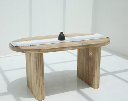 Veya Wooden Dining Table – Only Table, Multiple Sizes, Solid Mango Wood | Opelhome UAE