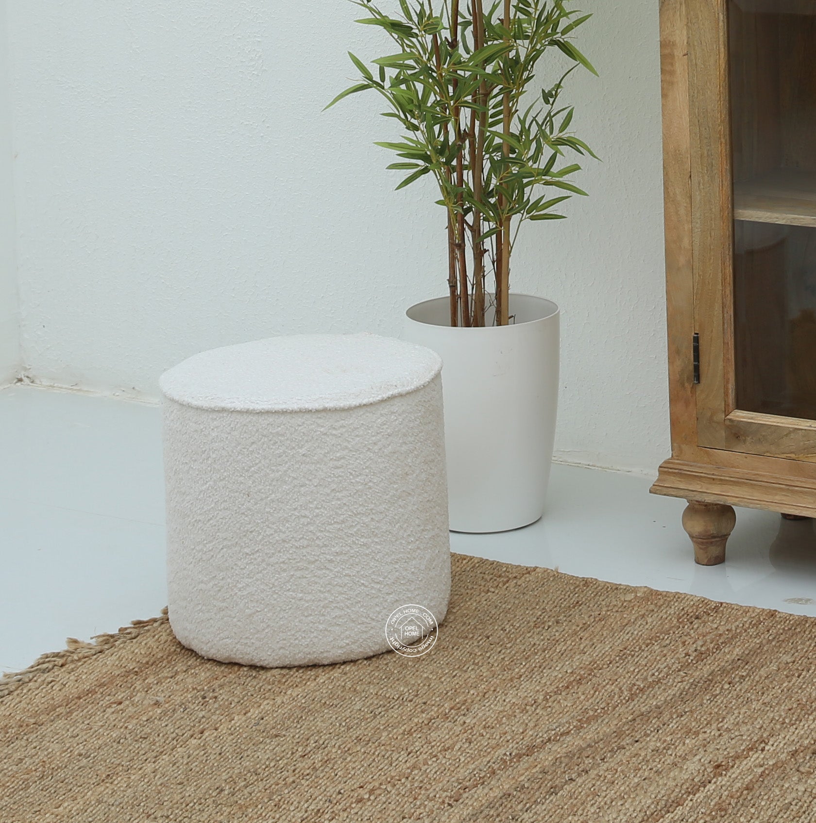 Orin Round Pouf