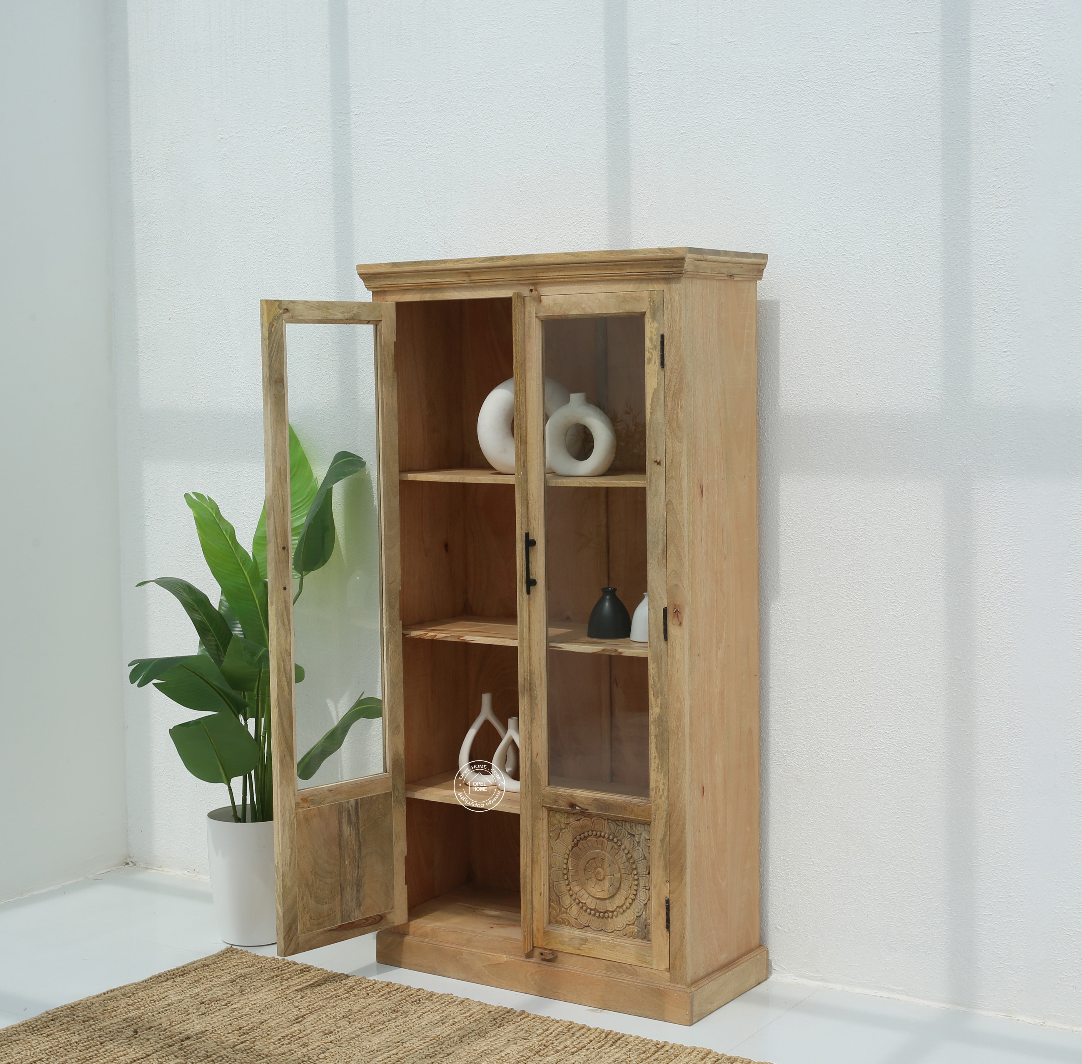 Ceno Display Wooden Cabinet