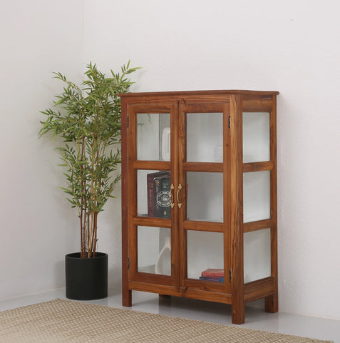 Oscar  Wooden Display Cabinet Large