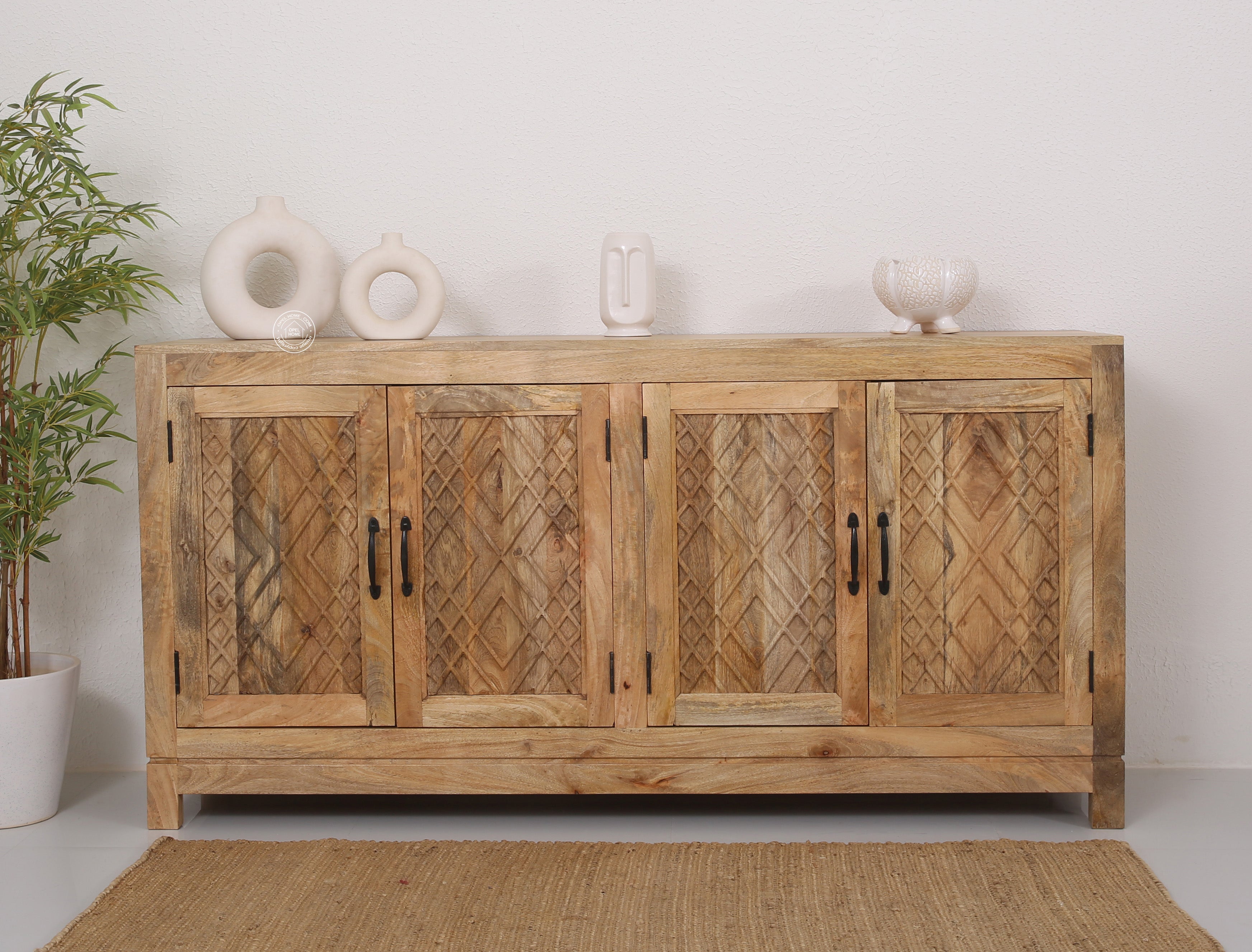 Colton  Wooden 4 door Sideboard