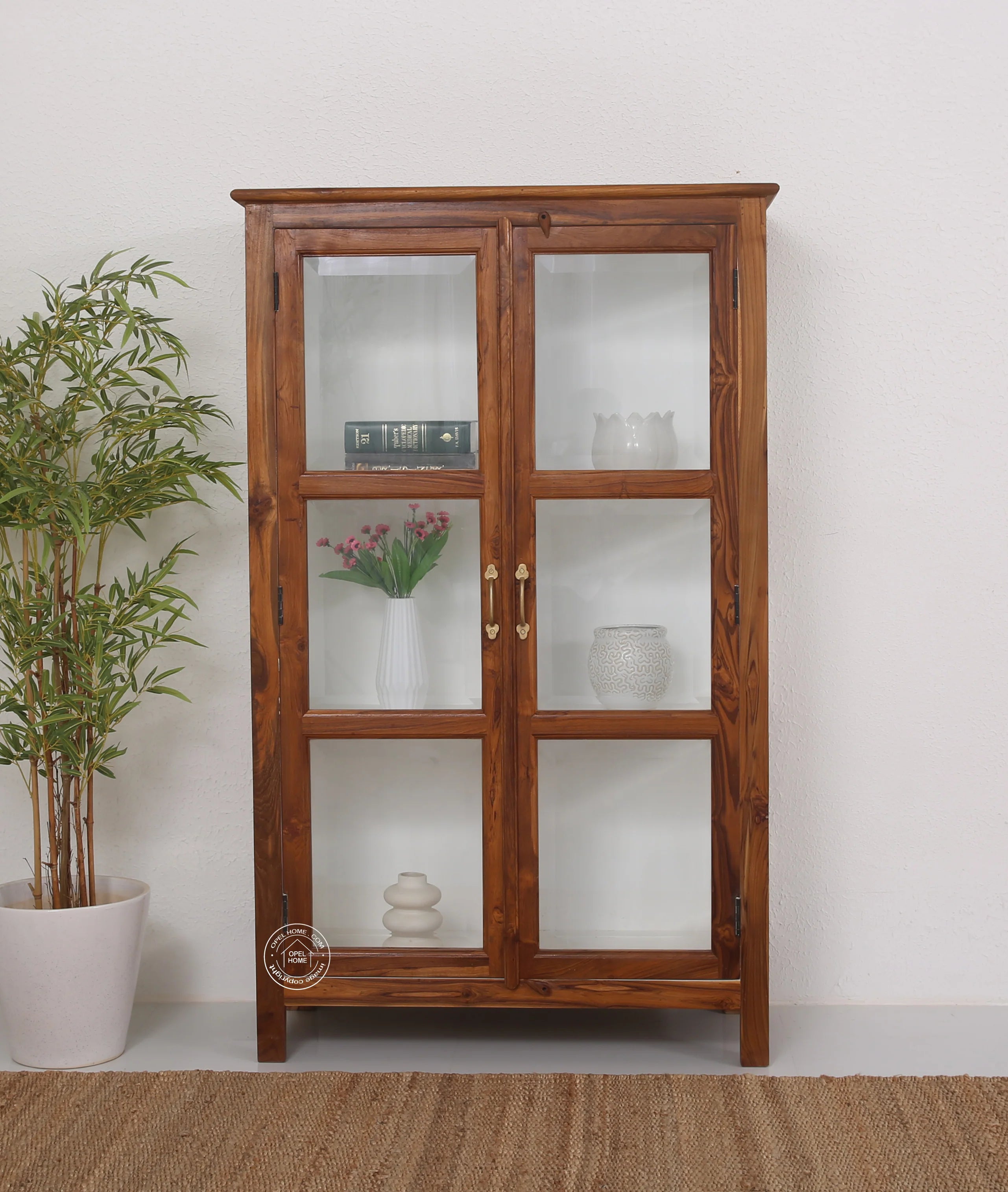 Oscar  Wooden Display Cabinet Large