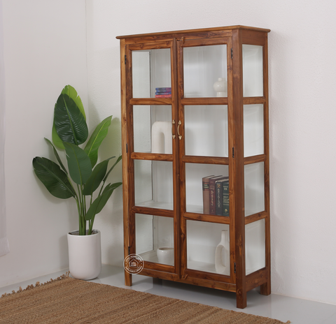 Oscar  Wooden Display Cabinet Large