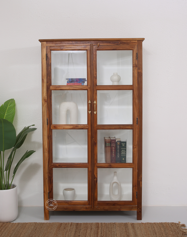 Oscar  Wooden Display Cabinet Large