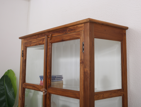 Oscar  Wooden Display Cabinet Large
