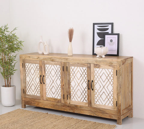 Colton  Wooden 4 door Sideboard