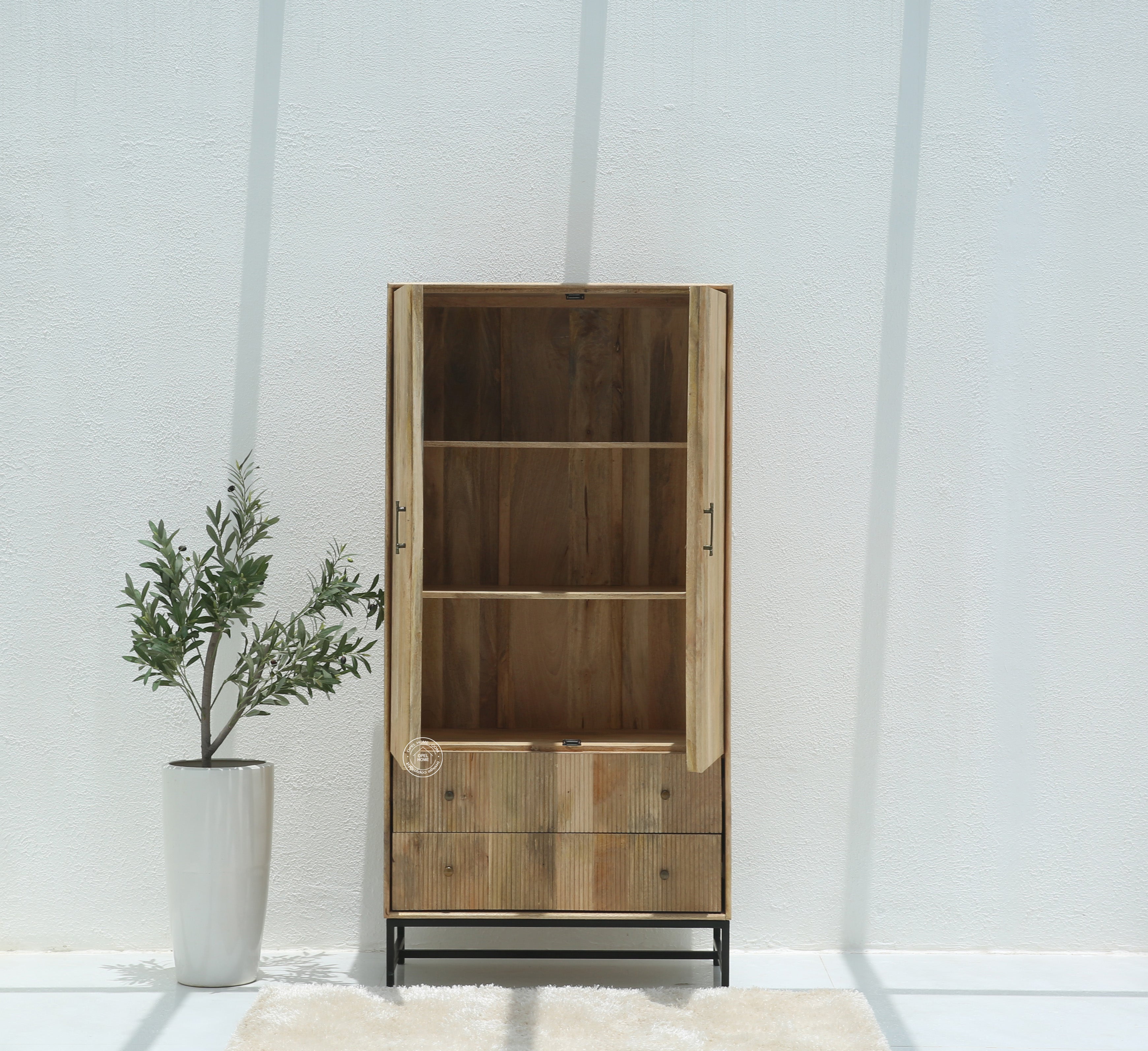 Cashion Wood Slat Closet