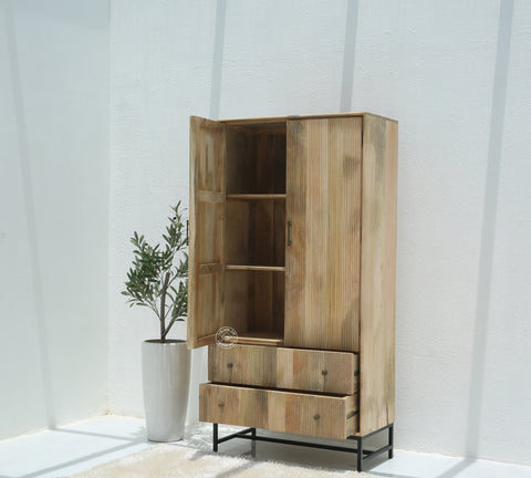 Cashion Wood Slat Closet