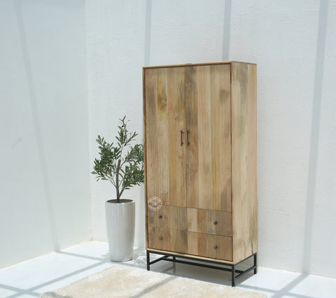 Cashion Wood Slat Closet