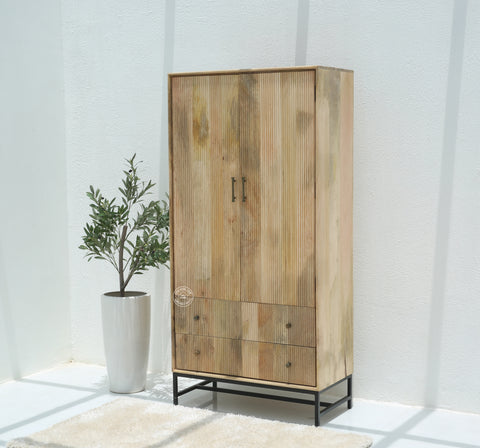 Cashion Wood Slat Closet
