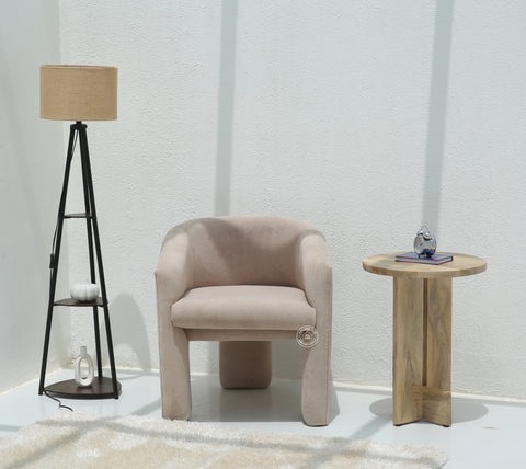 Urbo Arm Chair (salmon pink)
