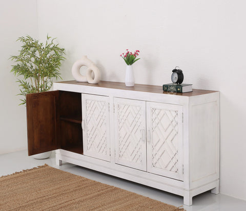 Colton  Wooden 4 door Sideboard