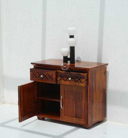 French  wooden 2 door 2 drawer Sideboard
