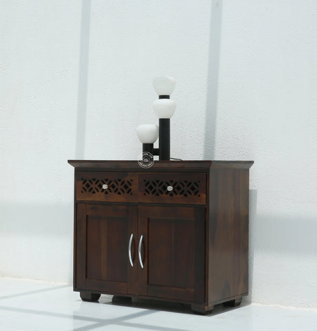 French  wooden 2 door 2 drawer Sideboard