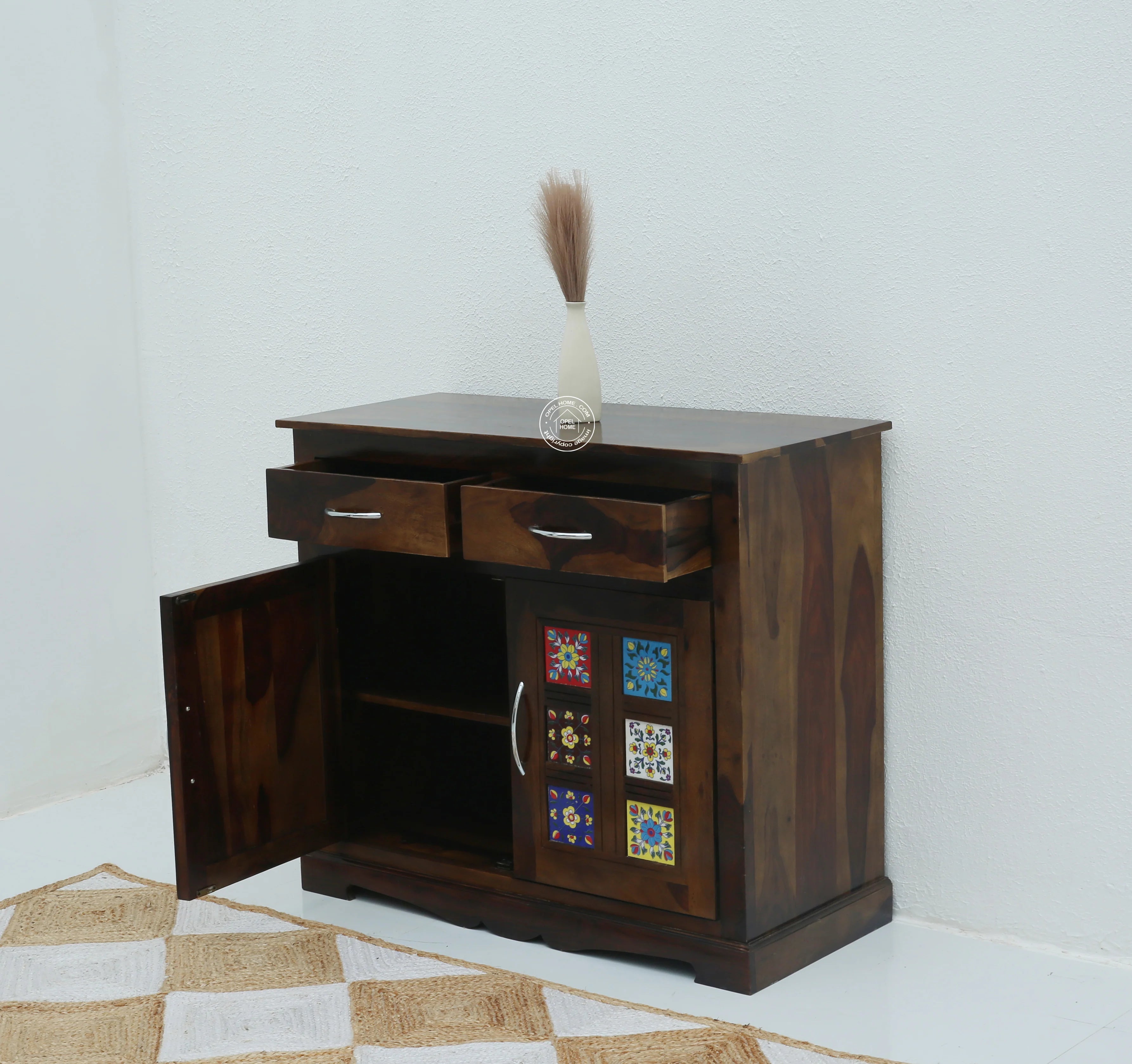 Erlene 2 Door 2 drawer Wooden Sideboard