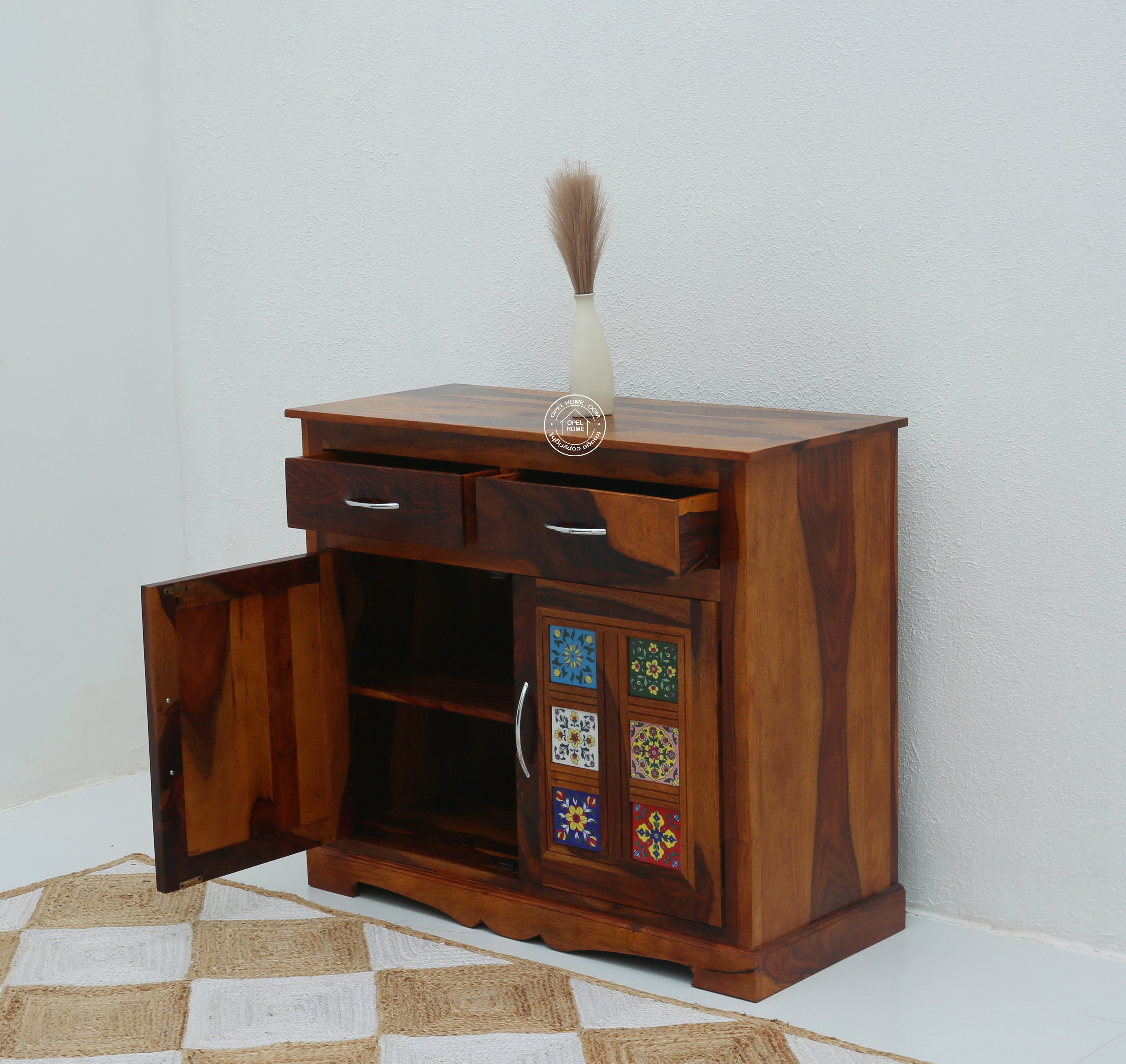 Erlene 2 Door 2 drawer Wooden Sideboard