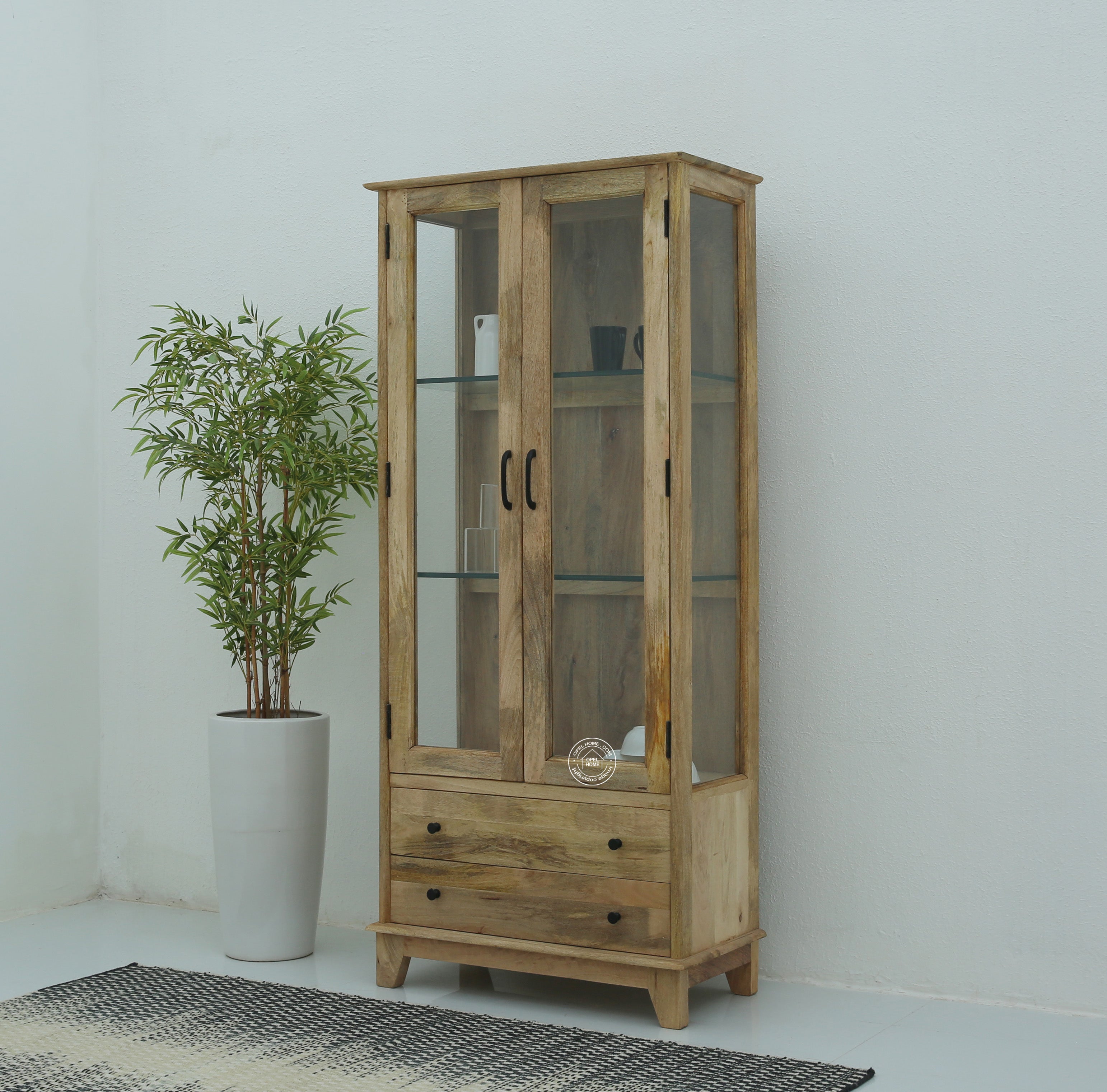 Spady Wooden Display Cabinet