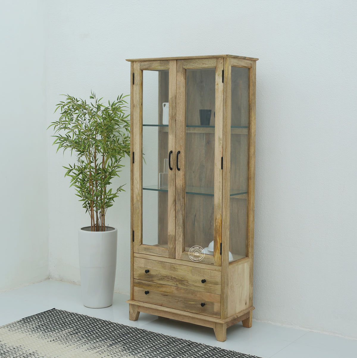 Spady Wooden Display Cabinet