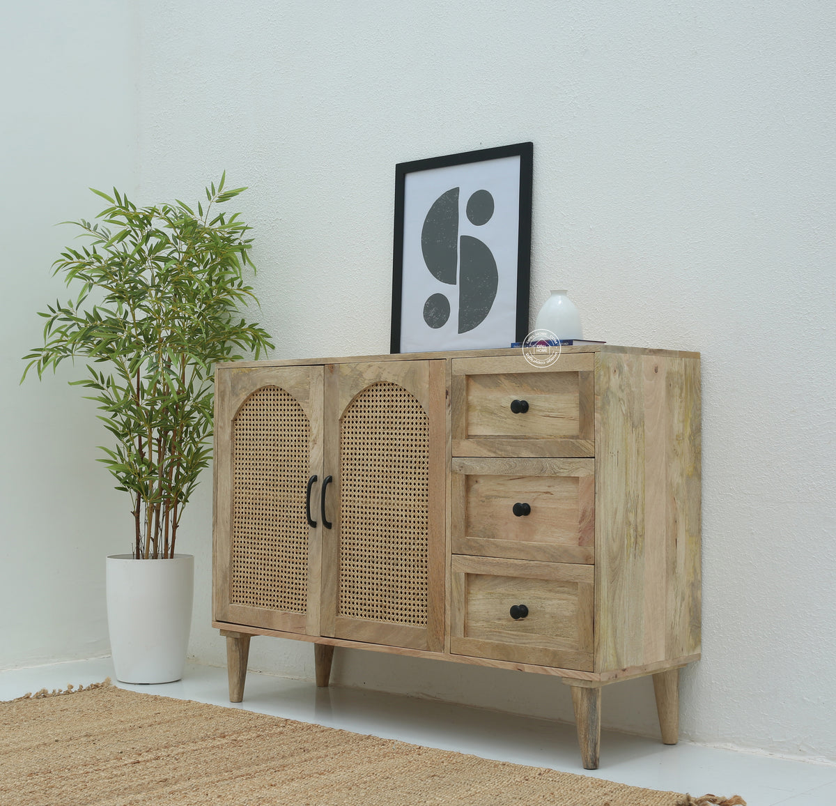 Stano Rattan Sideboard