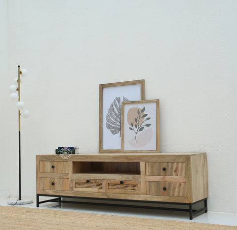 Elvano Wooden TV Unit