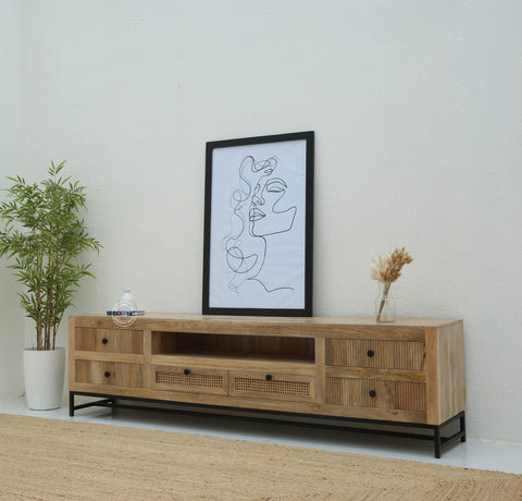 Elvano Wooden TV Unit