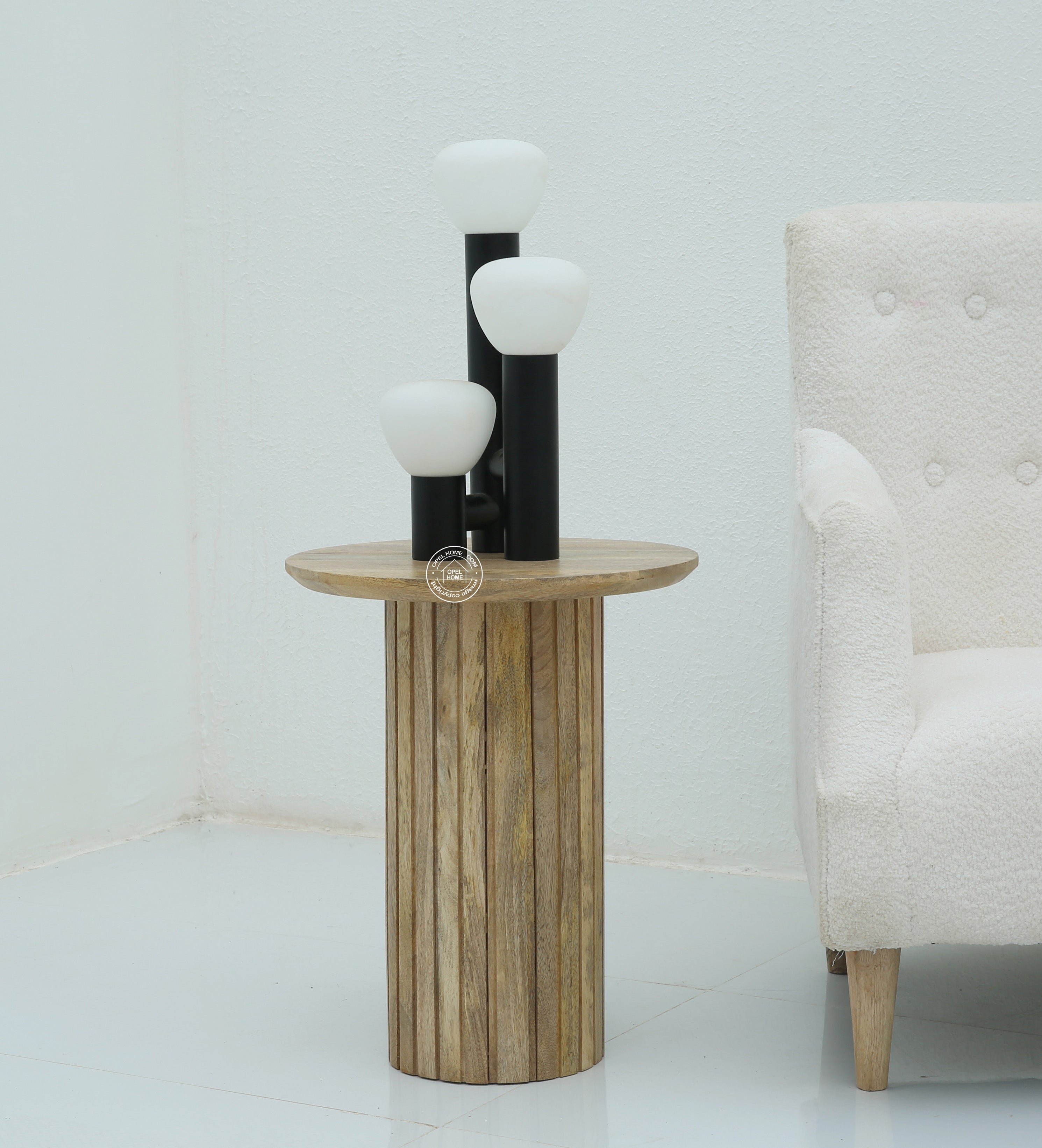 Pierro Wooden Side Table