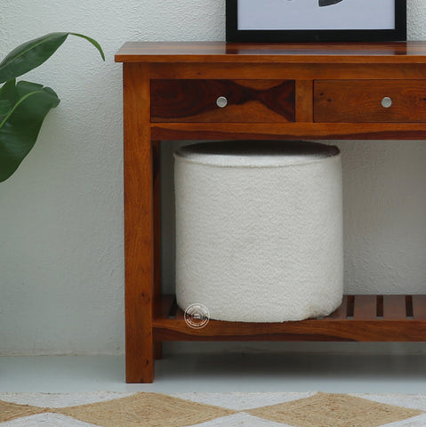 Orin Round Pouf