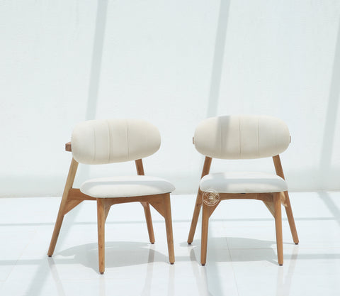 Servin Wooden Dining Chair – (Only one pcs) | Opelhome UAE