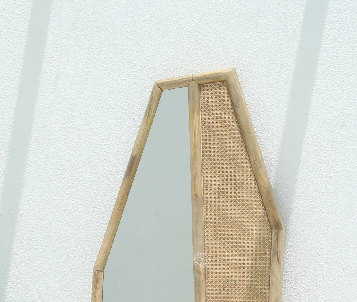 Hedon Rattan Frame Arch Full Length Mirror