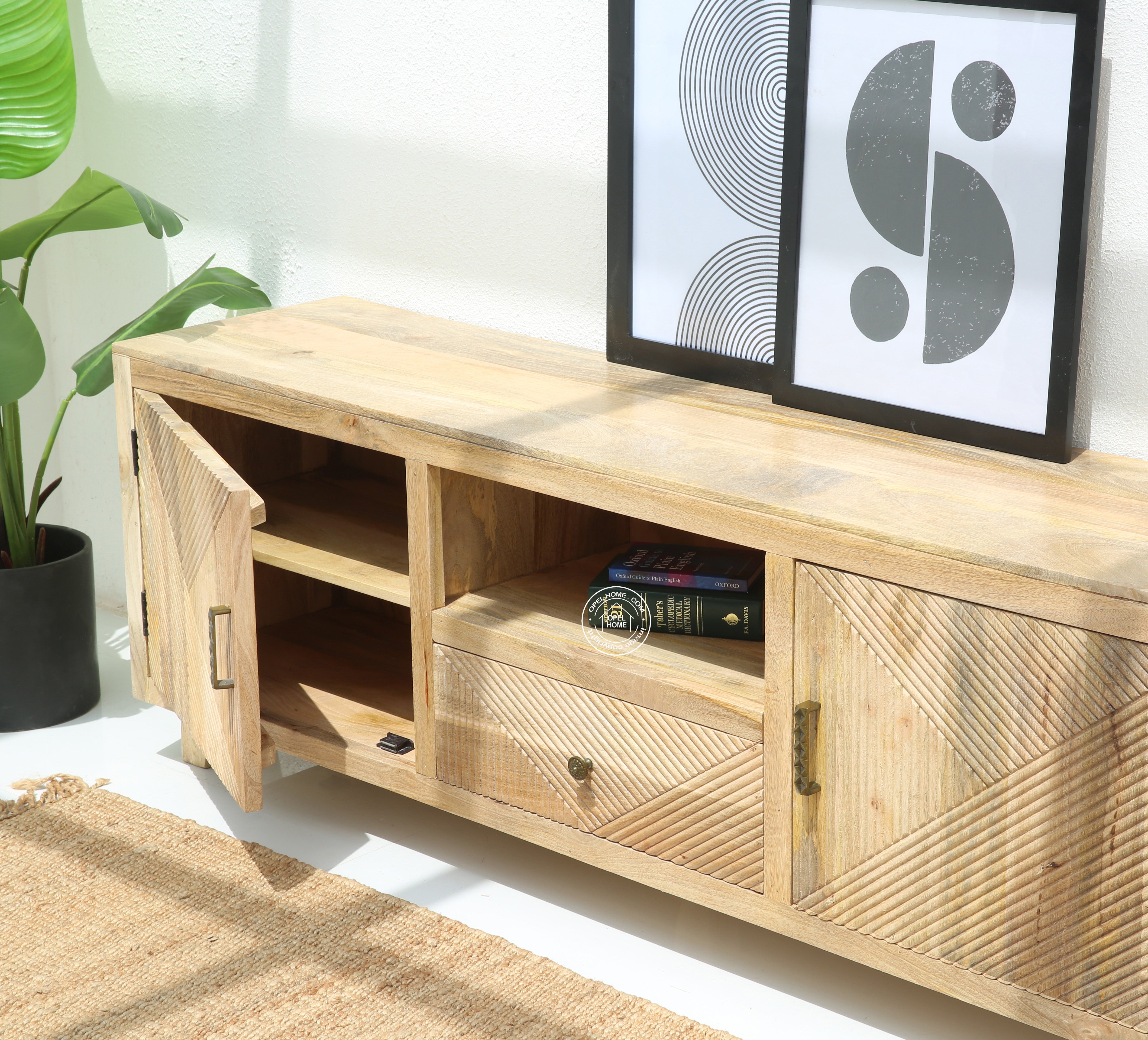 Harwick Wooden TV Unit