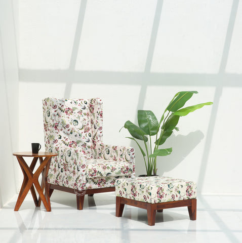 Axton Lounge Chair with stool