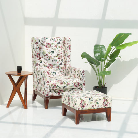 Axton Lounge Chair with stool