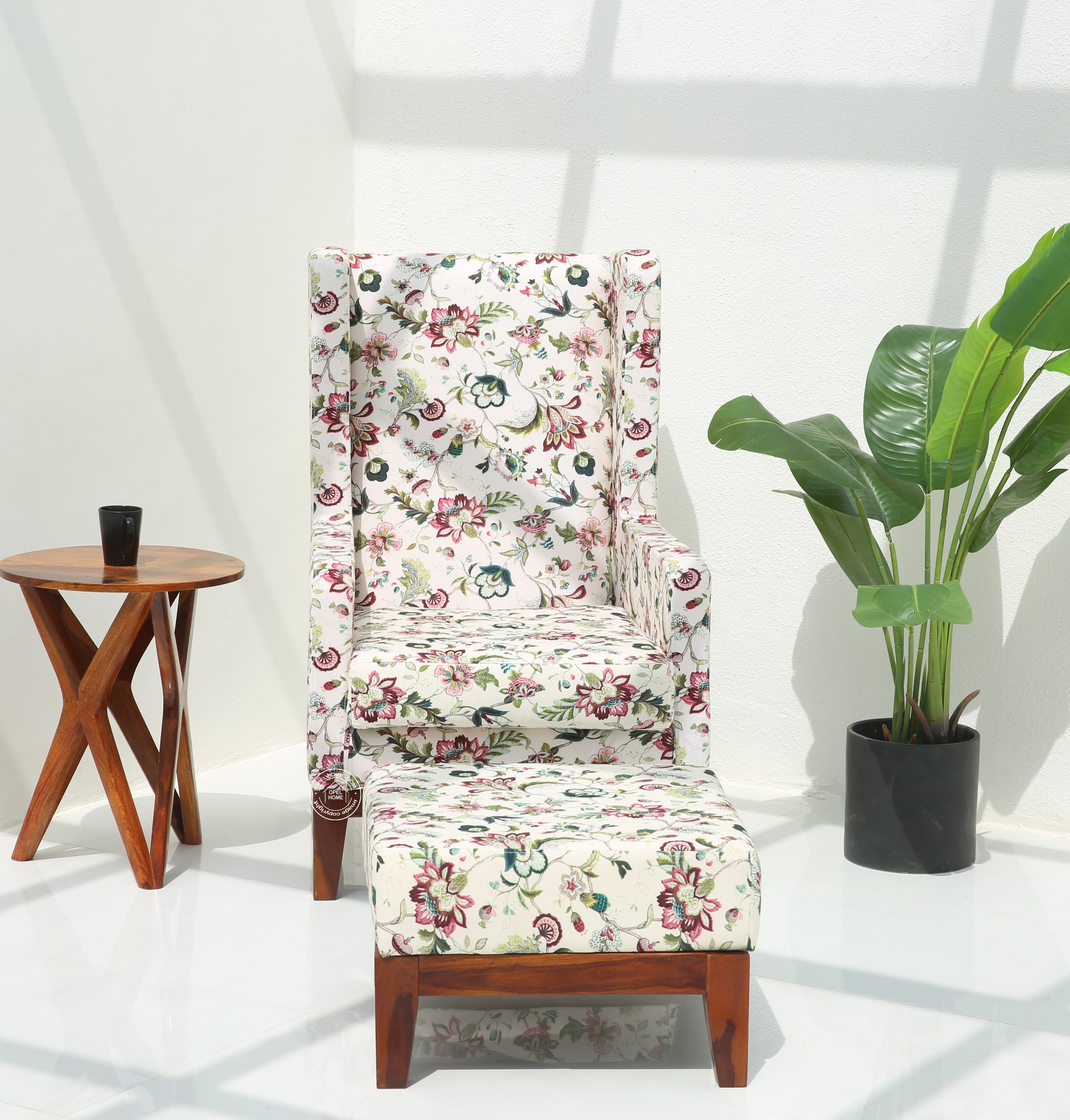 Axton Lounge Chair with stool