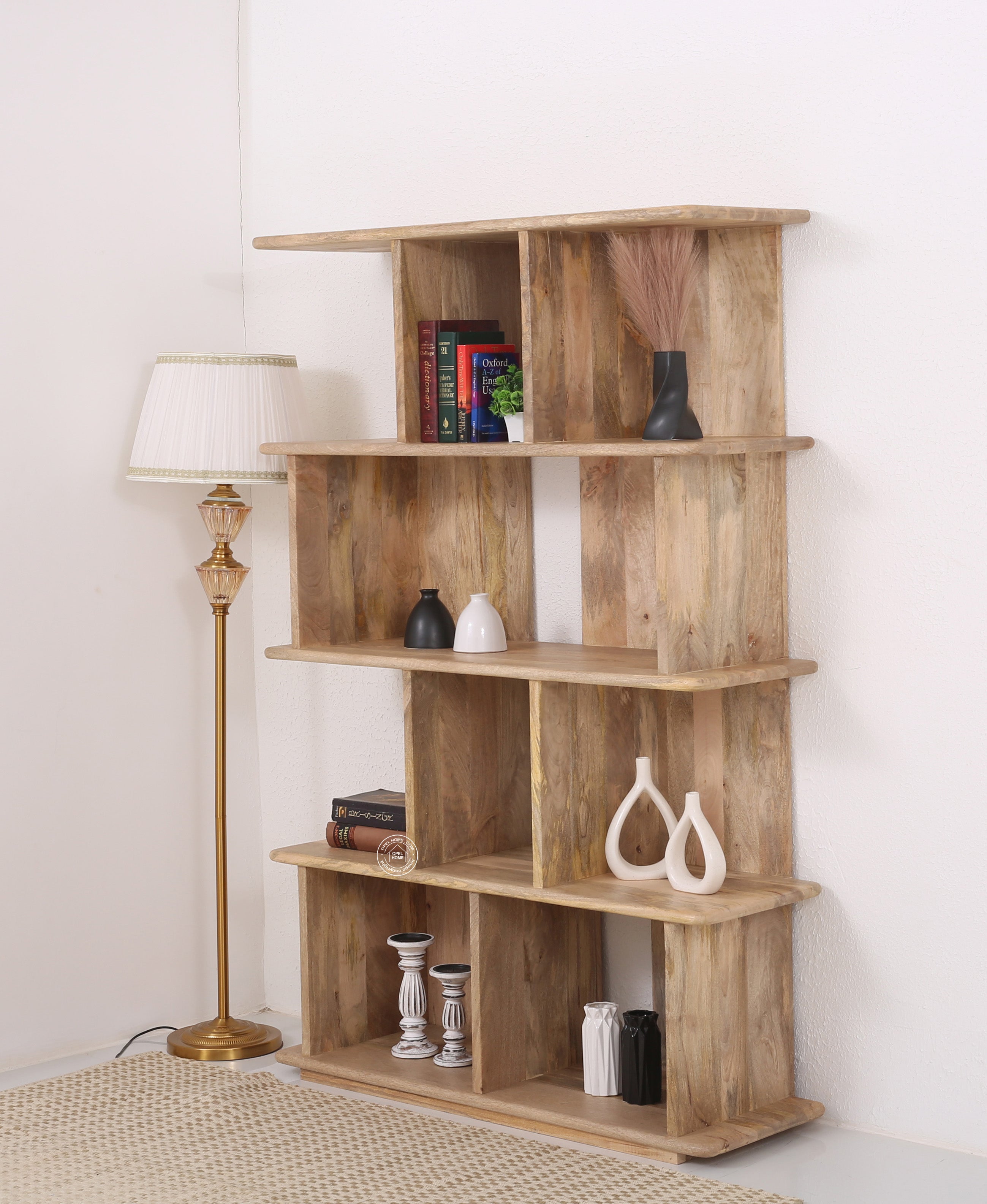 Oradell Wooden Bookcase