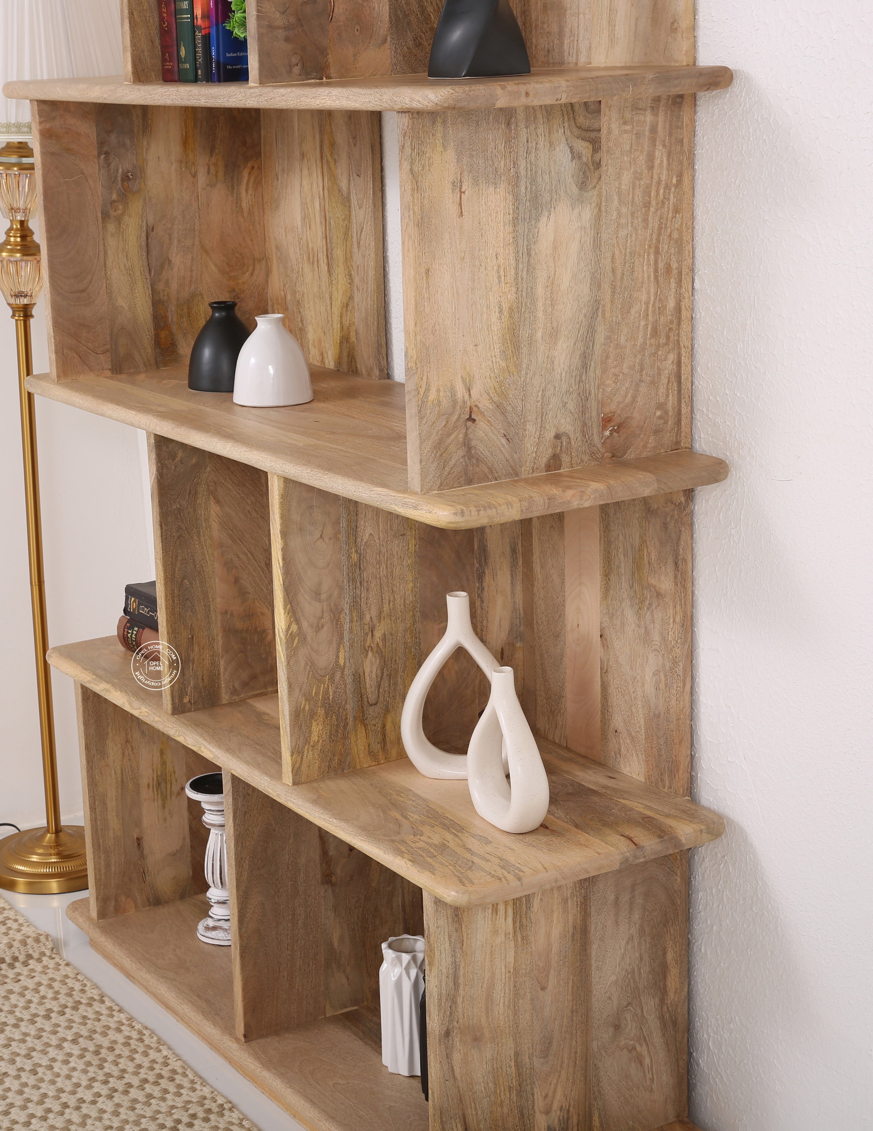 Oradell Wooden Bookcase