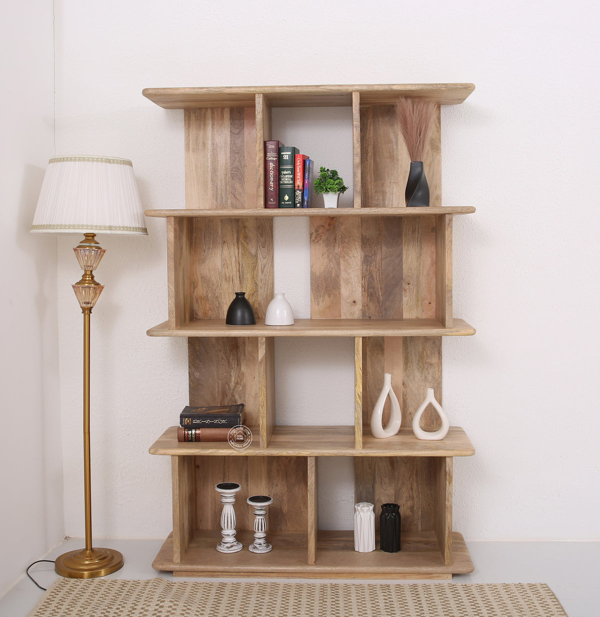 Oradell Wooden Bookcase
