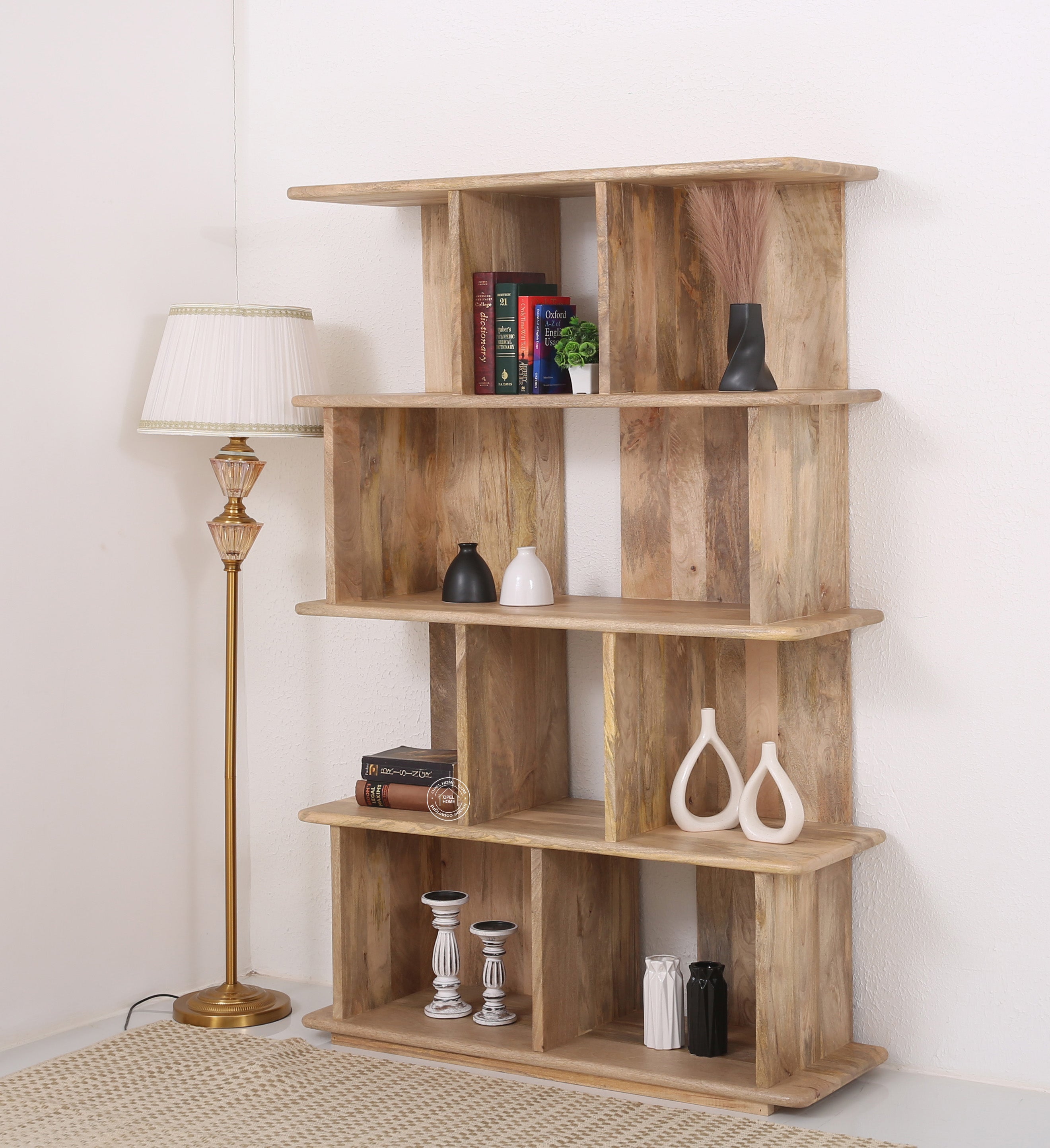 Oradell Wooden Bookcase