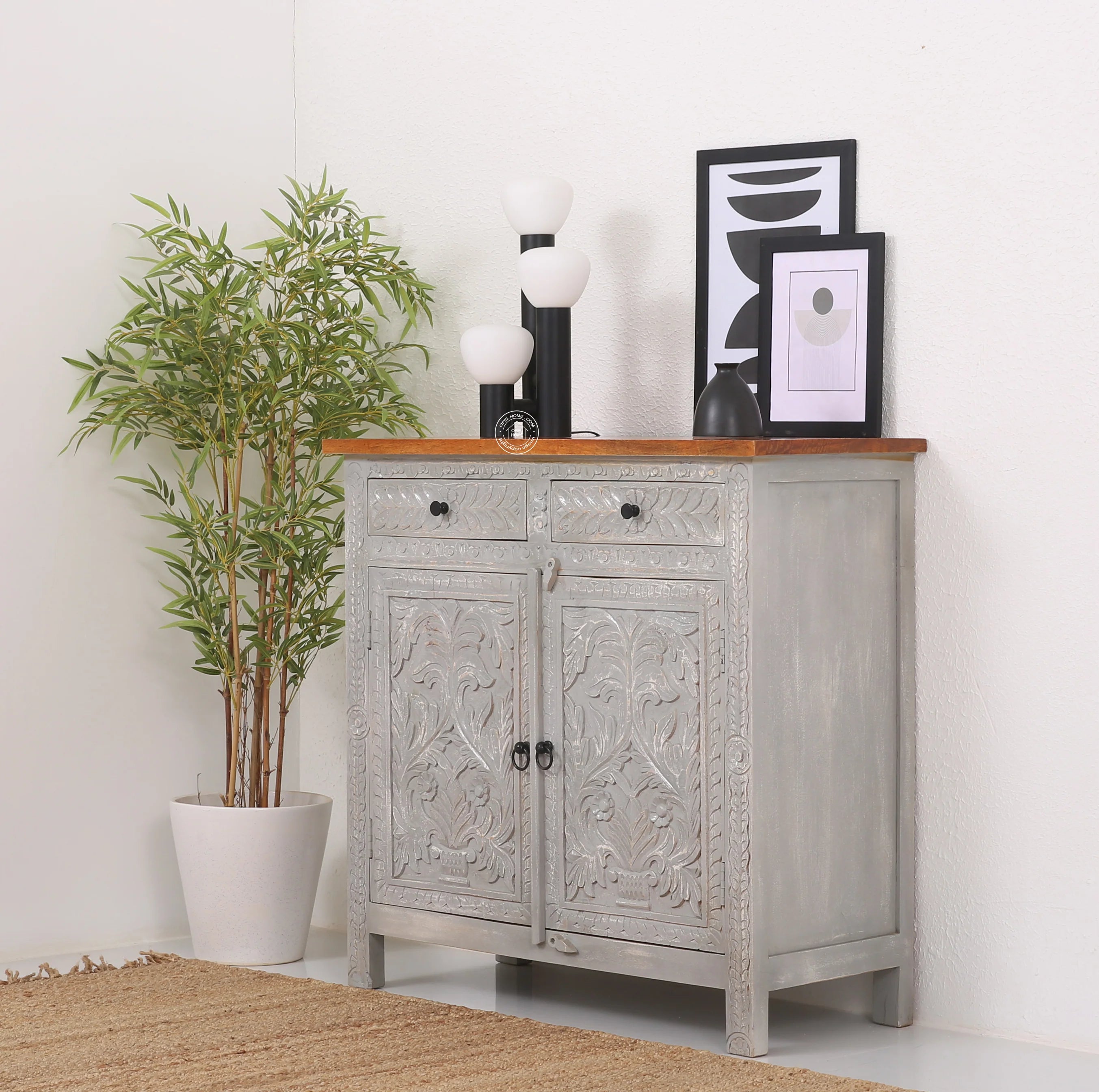 Sparta wooden 2 door 2 drawer Sideboard (Multiple Colors Options)