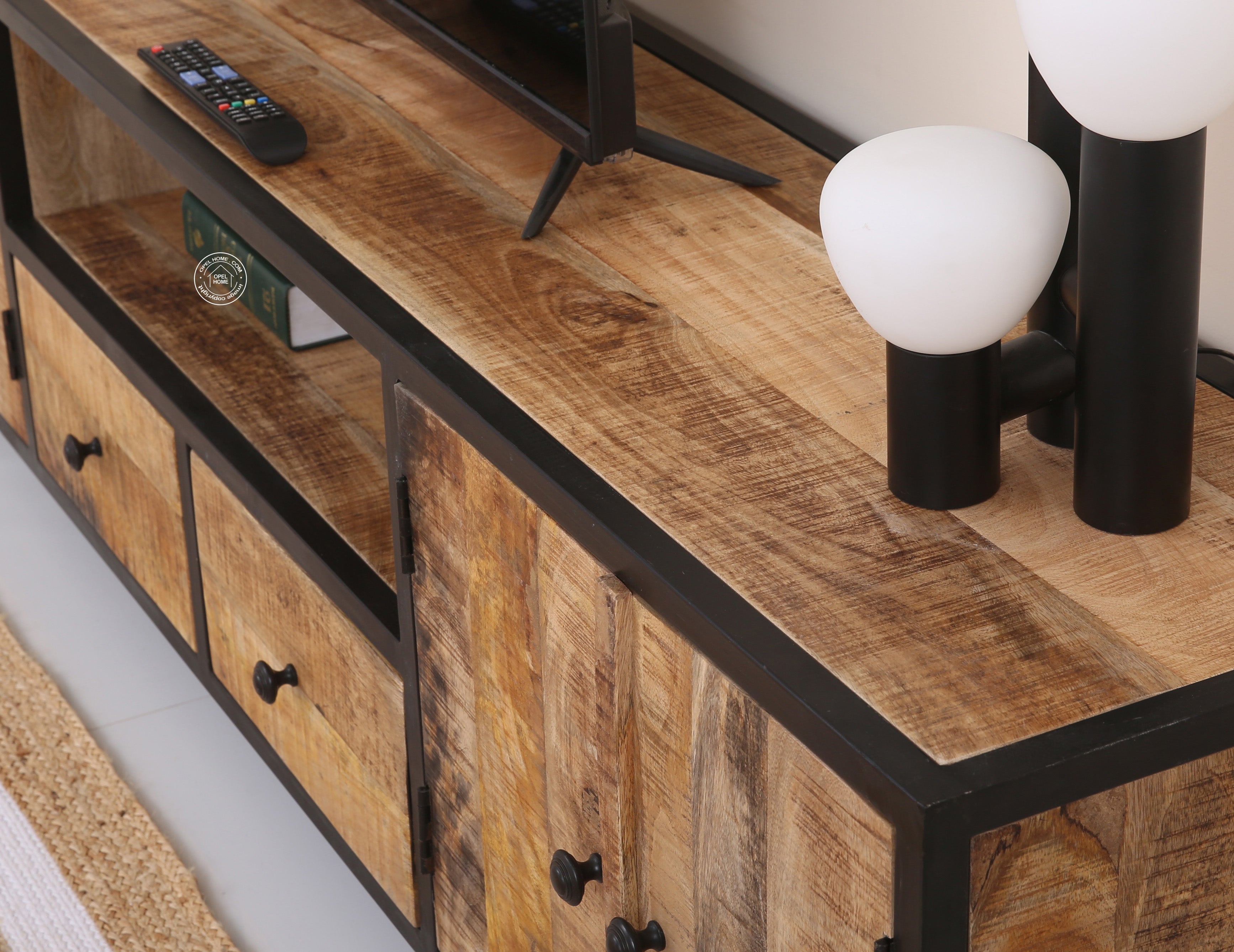 Alaska wooden tv unit