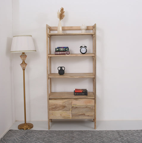 Venus 2 door Wooden Bookcase