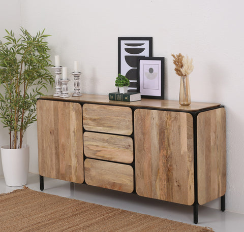 Frank  3 Drawers & 2 Doors Sideboard