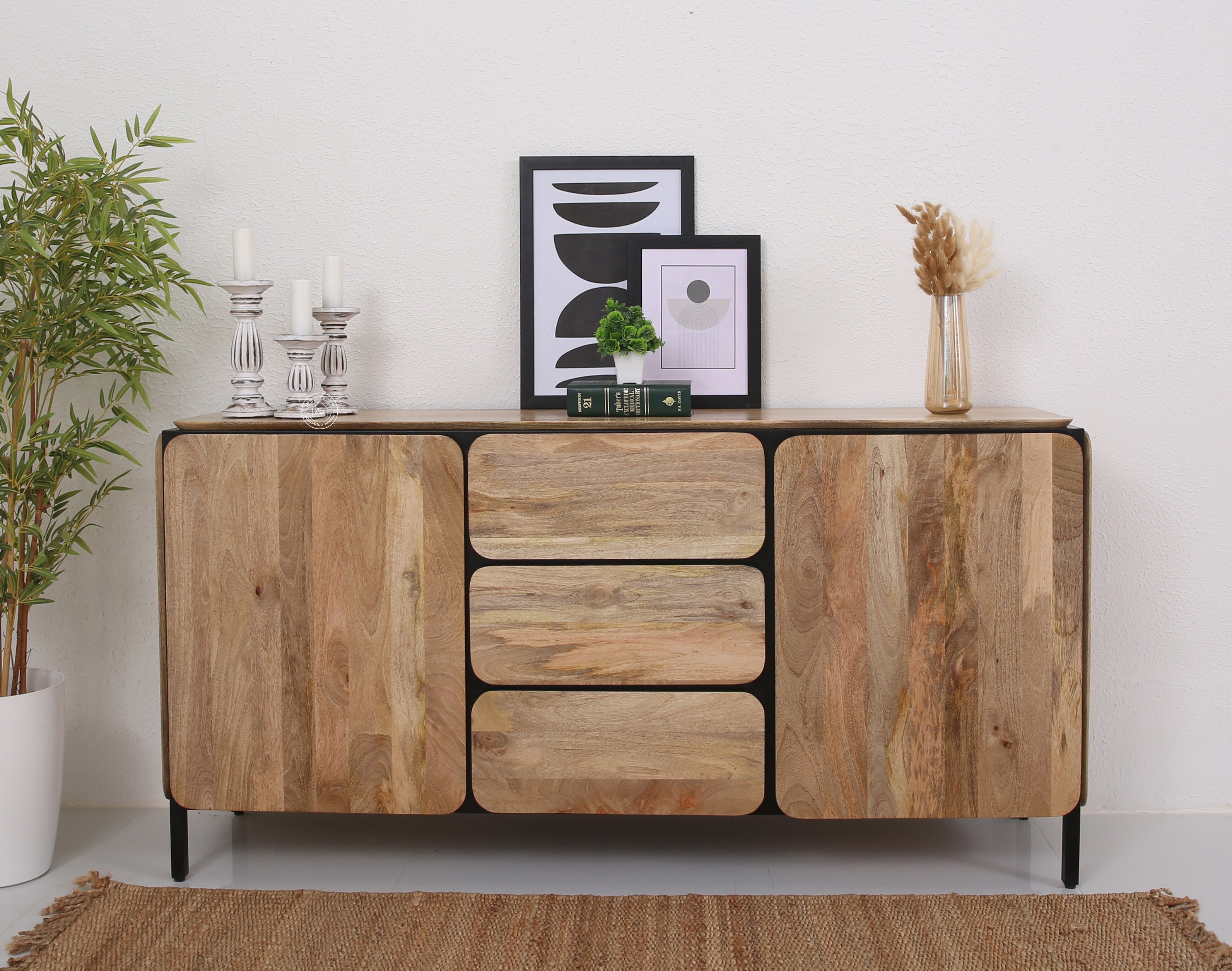 Frank  3 Drawers & 2 Doors Sideboard