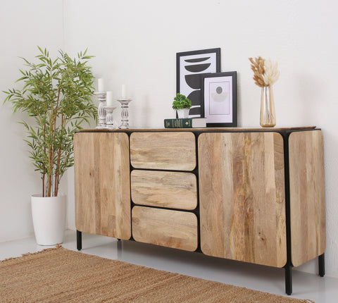Frank  3 Drawers & 2 Doors Sideboard