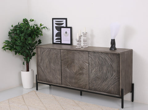 Harley 3 door Wooden Sideboard