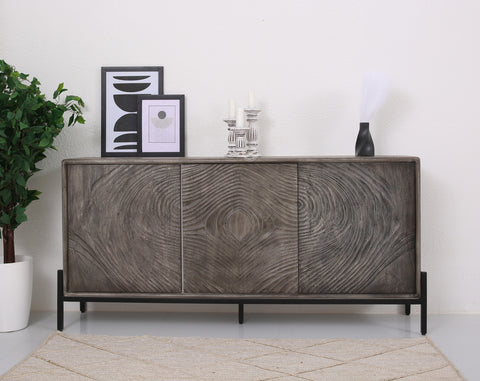 Harley 3 door Wooden Sideboard