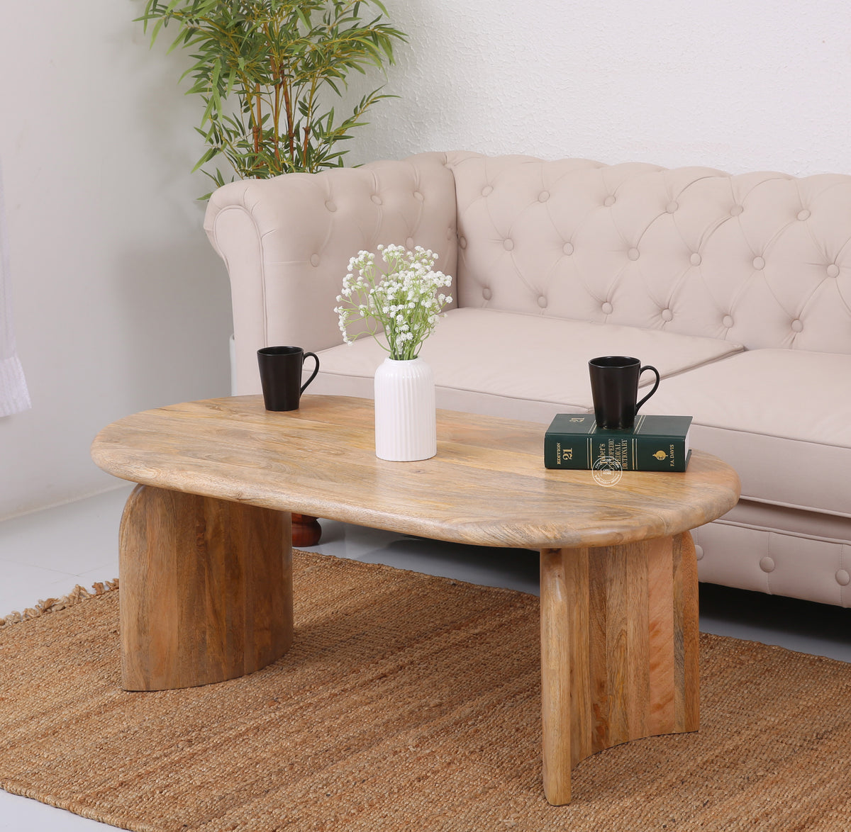 Foaster Wooden Coffee Table