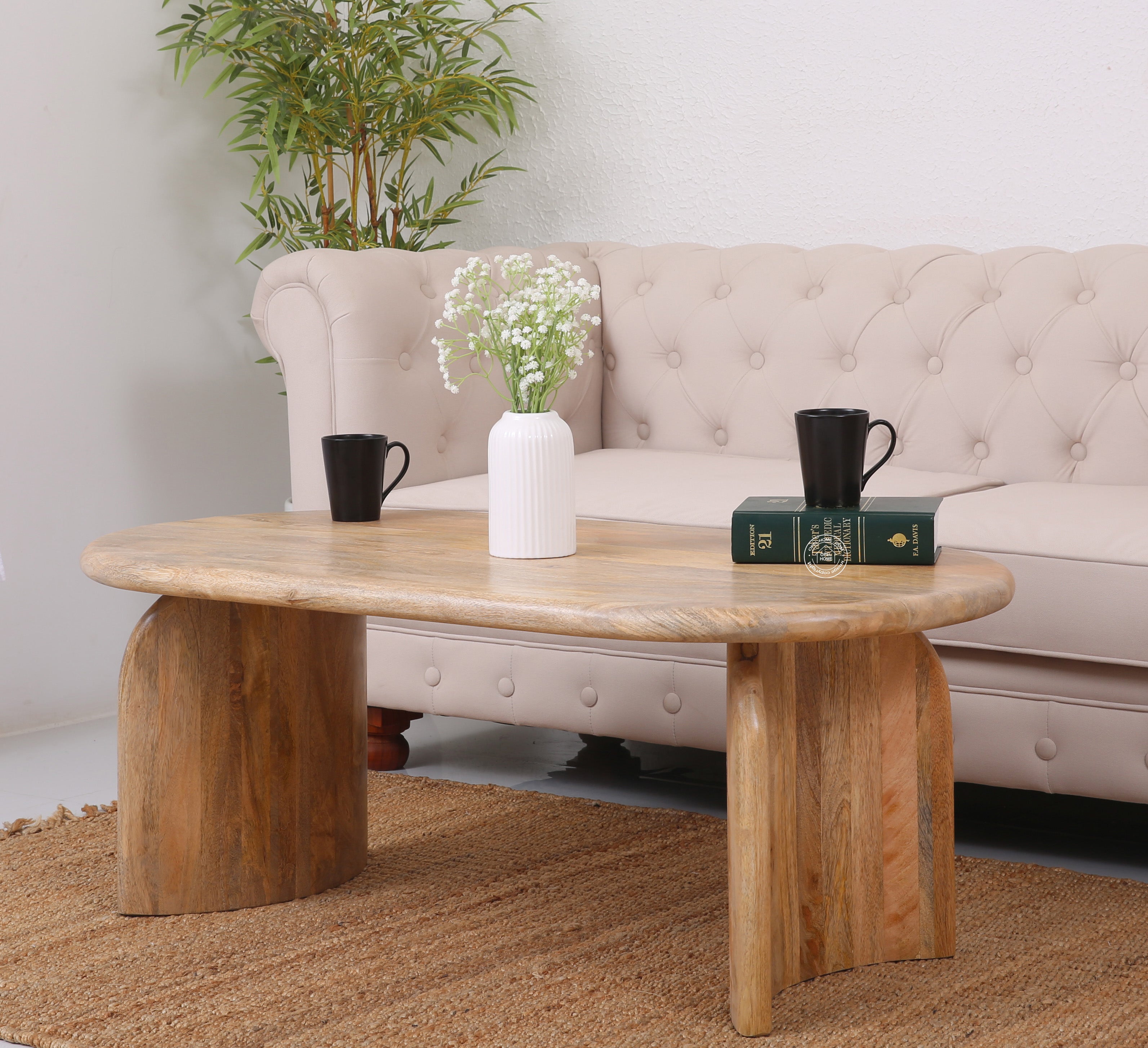 Foaster Wooden Coffee Table