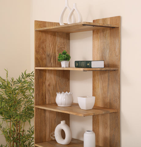Trigg Wooden Display Shelves Unit
