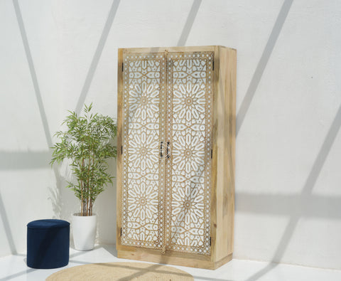 Antonella 2 Door Carved Closet
